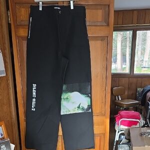 Online Ceramics Silent Hill 2 double knee black work pants